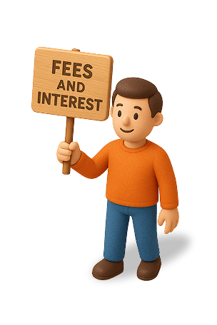 Fees and Interest
